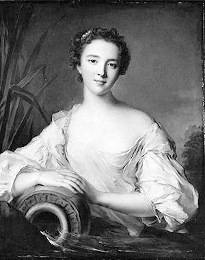 Louise Henriette de Bourbon-Conti  1744 - par Jean-Marc Nattier - New York - Metropolitan Museum of Art